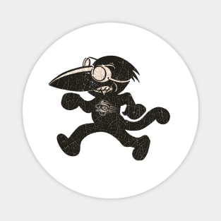 Racing Crow number 4 Magnet